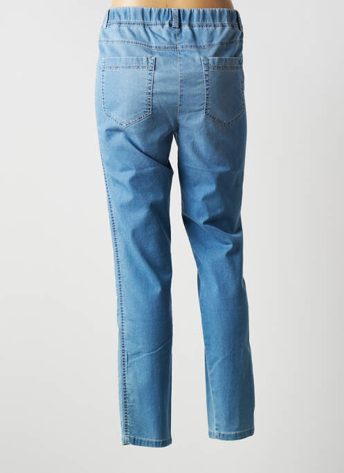 Blugi cu croială slim albastru ADELINA BY SCHEITER femeie