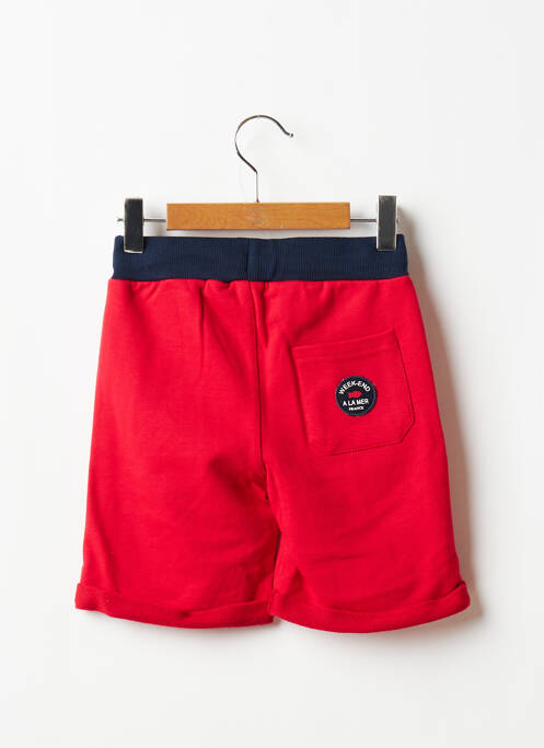 Șort roșu WEEK END A LA MER băiat