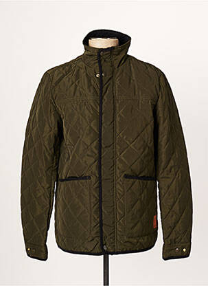 Geacă matlasată buzunare fără glugă verde SCOTCH & SODA bărbat