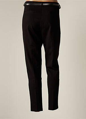 Pantalon slim țesătură poplin mărime normală negru SCOTCH & SODA femeie