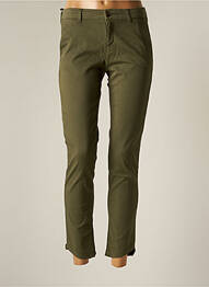 Pantalon 7/8 elasticitate mărime normală verde FIVE femeie