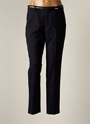 Pantalon slim țesătură poplin mărime normală albastru SCOTCH & SODA femeie