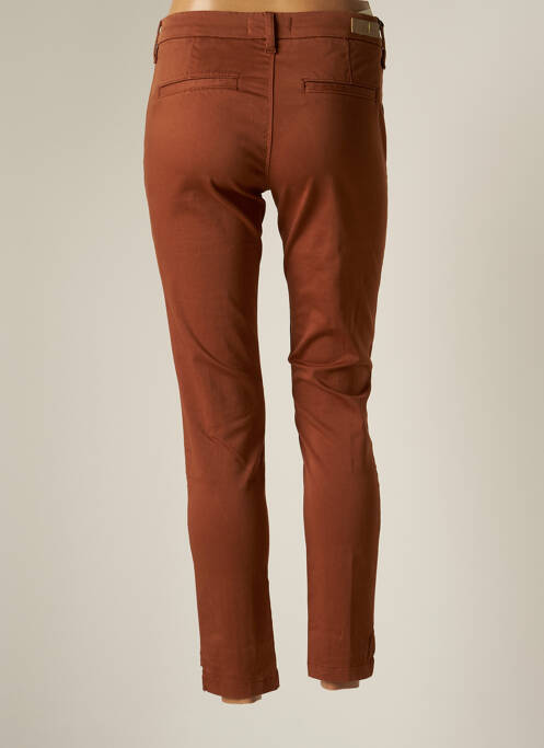 Pantalon chino maro FIVE femeie