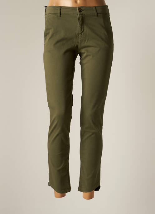 Pantalon 7/8 verde FIVE femeie