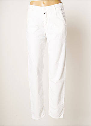 Pantalon chino alb FIVE femeie