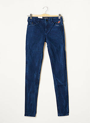 Blugi skinny albastru MAISON SCOTCH femeie