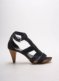 Sandale/pantofi decupați toc cui. toc de 7 la 9 cm negru K+S SHOES femeie