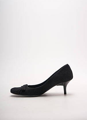 Pantofi cu toc nubuc toc de 4 la 6 cm negru DAVID ALEXANDER femeie