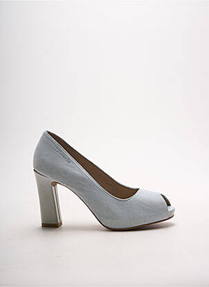 Pantofi cu toc albastru TAMARIS femeie