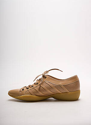 Adidași material neted toc plat până la 3 cm bej CHARLES JOURDAN femeie