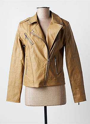 Geci din piele ecologică bej GARCIA femeie