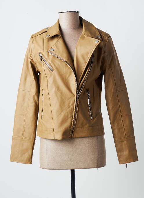 Geci din piele ecologică bej GARCIA femeie