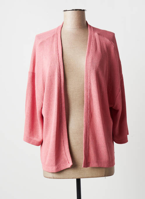 Vestă cu mâneci lungi roz GARCIA femeie