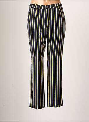 Pantalon drept negru CHRISTINE LAURE femeie