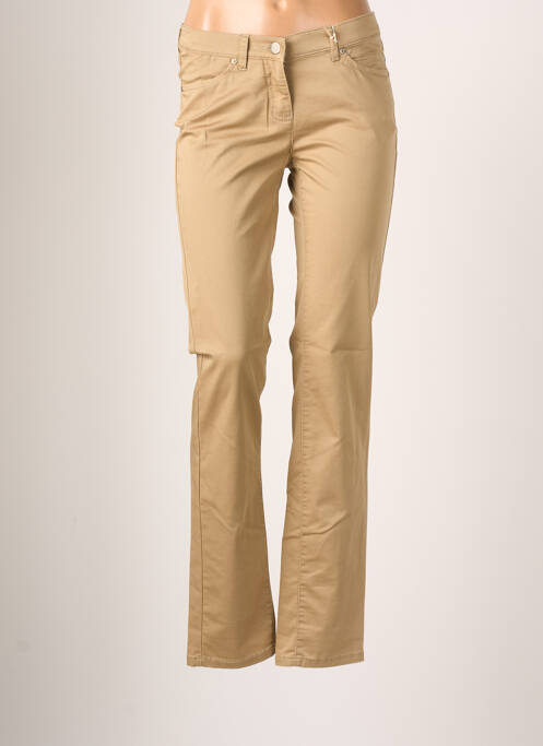 Pantalon drept bej TONI femeie