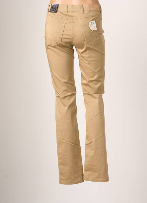 Pantalon drept bej TONI femeie