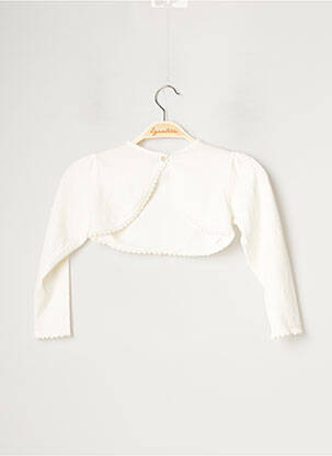 Bolero bej LES PETITS INCLASSABLES fată