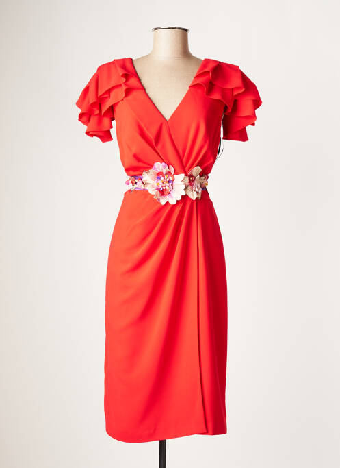 Rochie midi roșu MATILDE CANO femeie