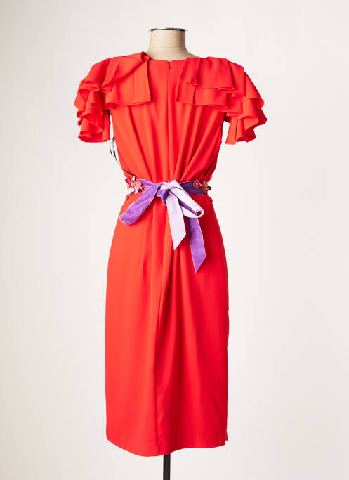 Rochie midi roșu MATILDE CANO femeie