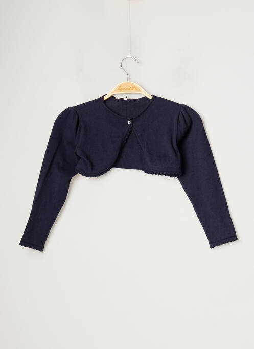 Bolero albastru LES PETITS INCLASSABLES fată