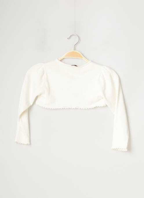 Bolero bej LES PETITS INCLASSABLES fată