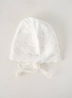 Pălărie alb LES PETITS INCLASSABLES fată