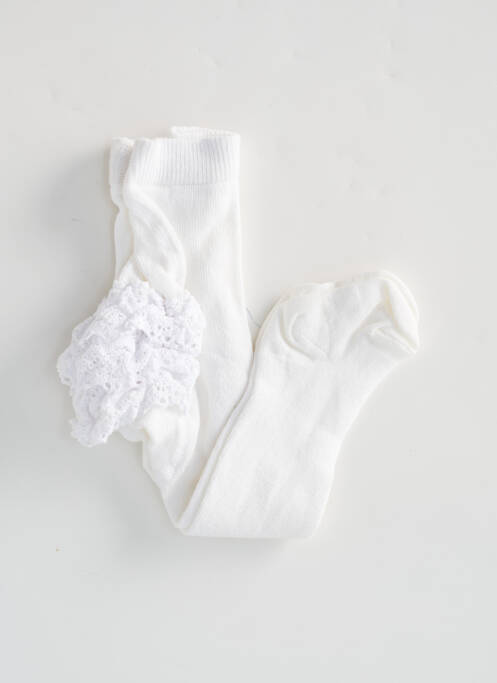 Colanți alb MP DENMARK fată