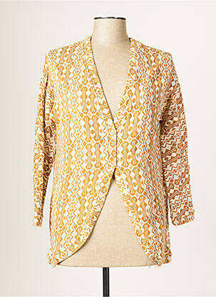 Vestă cu mâneci lungi bej BLANC BOHEME femeie