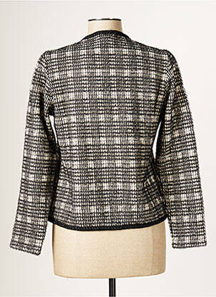 Jachete elegante buzunare negru BLANC BOHEME femeie
