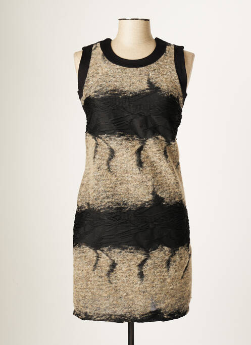 Rochie midi negru BLANC BOHEME femeie