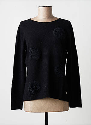 Pulover negru BLANC BOHEME femeie