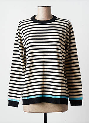 Pulover bej BLANC BOHEME femeie