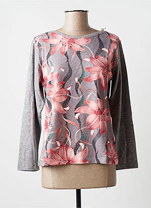 Pulover gri BLANC BOHEME femeie