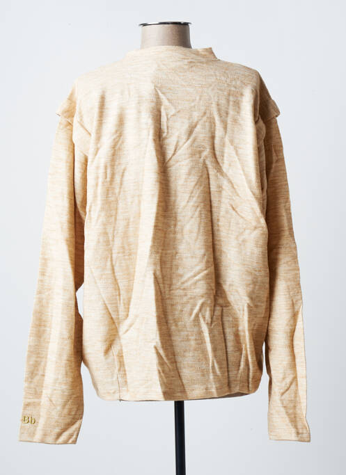 Top bej BLANC BOHEME femeie