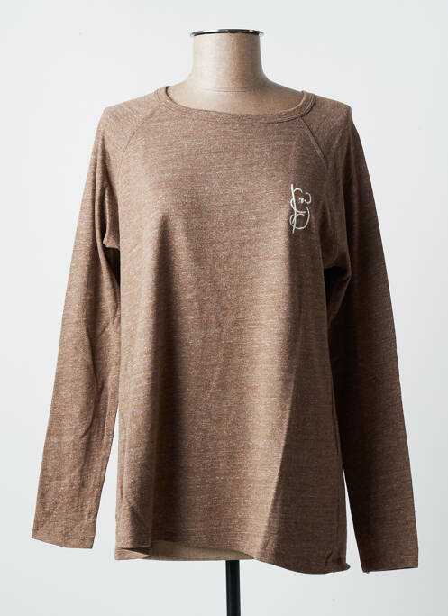 Tricou maro BLANC BOHEME femeie