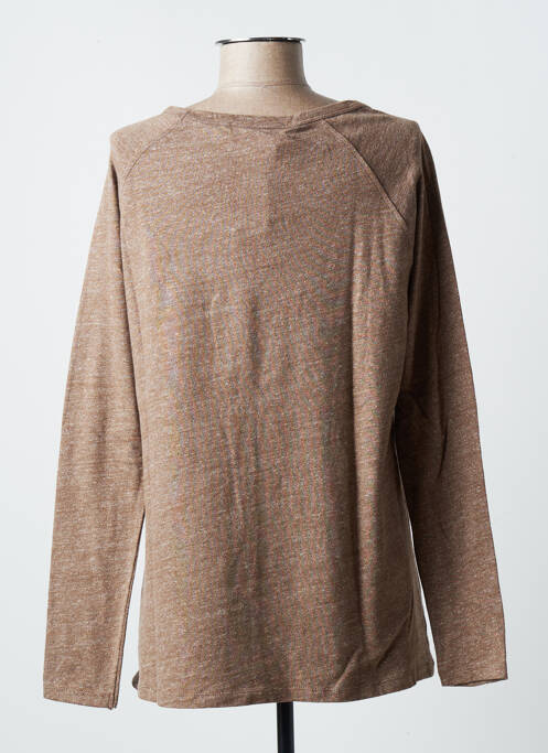 Tricou maro BLANC BOHEME femeie