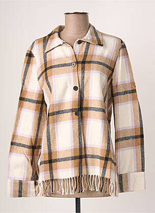 Jachete casual bej BLANC BOHEME femeie