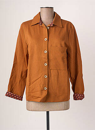 Cămașă maro BLANC BOHEME femeie