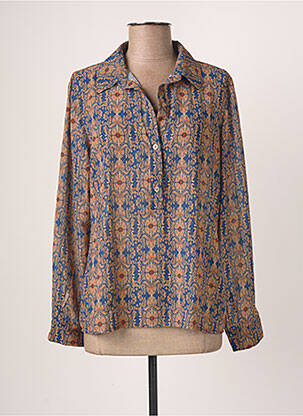 Bluză albastru BLANC BOHEME femeie