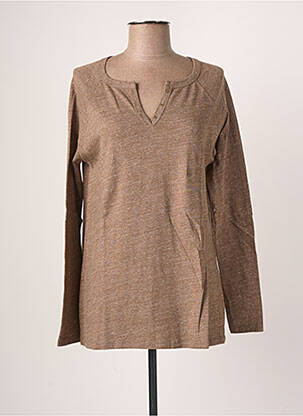 Tricou maro BLANC BOHEME femeie