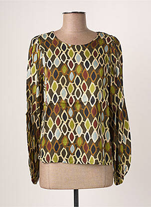 Bluză verde BLANC BOHEME femeie