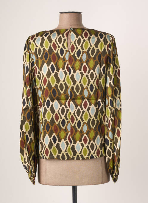 Bluză verde BLANC BOHEME femeie