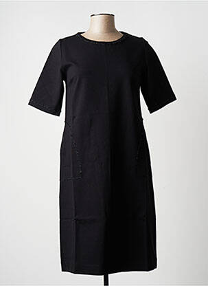 Rochie midi negru BLANC BOHEME femeie