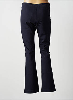 Pantalon drept elasticitate mărime normală albastru BLANC BOHEME femeie