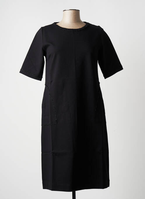 Rochie midi negru BLANC BOHEME femeie