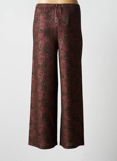 Pantalon larg roz BLANC BOHEME femeie