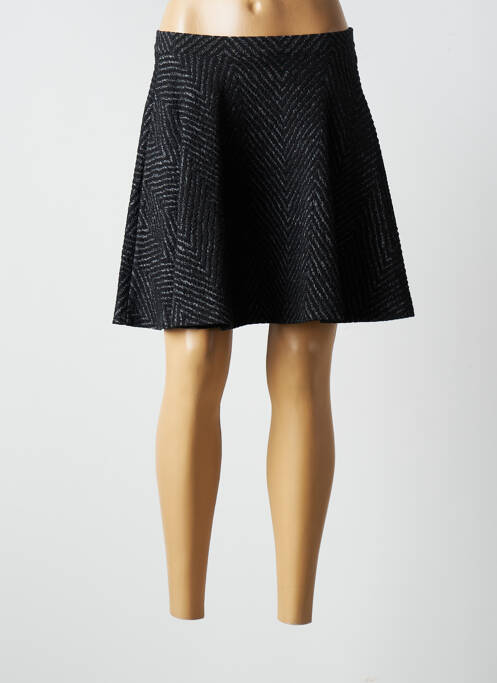Fustă scurtă negru BLANC BOHEME femeie