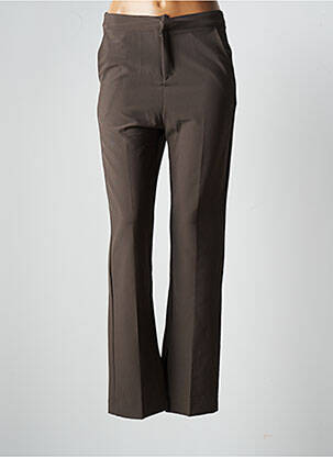 Pantalon slim mărime normală mărime normală maro GRACE & MILA femeie
