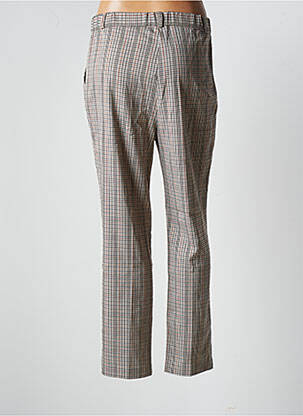 Pantalon chino închidere cu fermoar sub clapetă cu nasturi mărime normală bej NOT YOUR GIRL femeie