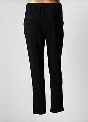 Pantalon slim talie elastică mărime normală negru JDY femeie